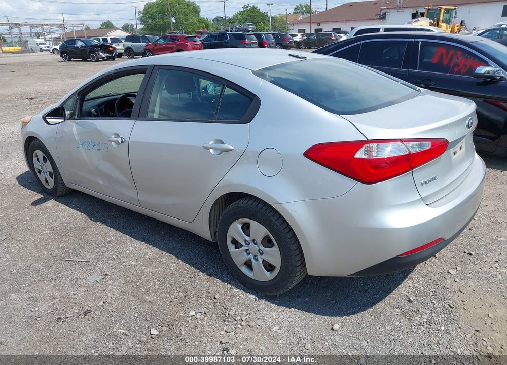 2014 KIA FORTE LX VIN: KNAFK4A60E5193546