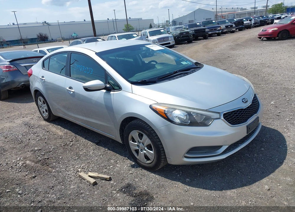 2014 KIA FORTE LX VIN: KNAFK4A60E5193546