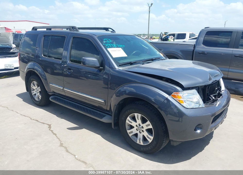 2011 NISSAN PATHFINDER SILVER VIN: 5N1AR1NN8BC604882