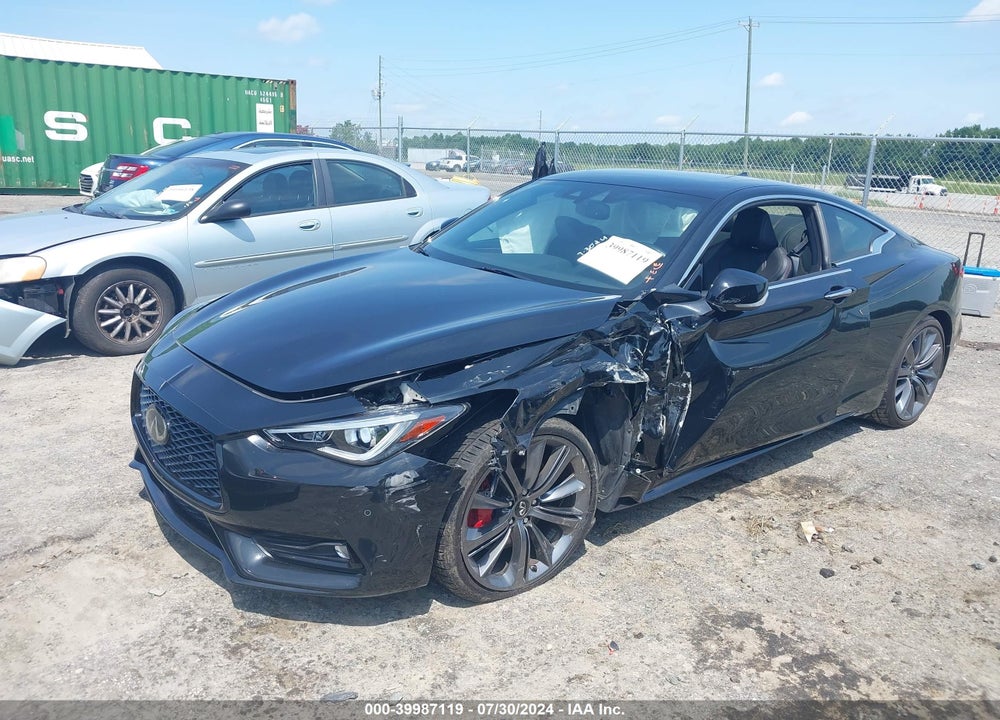 2021 INFINITI Q60 RED SPORT 400 VIN: JN1FV7LK0MM530195