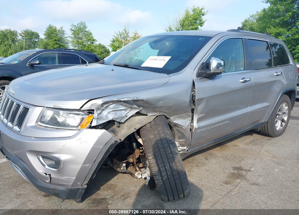 2016 JEEP GRAND CHEROKEE LIMITED VIN: 1C4RJFBG6GC462993