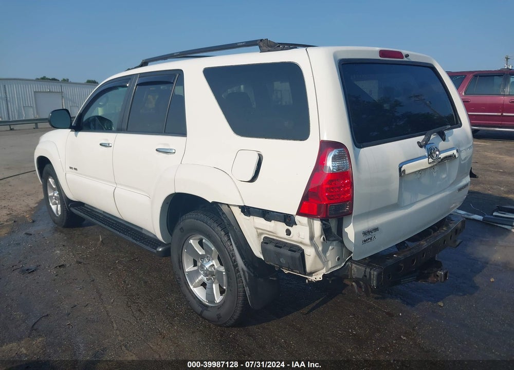 2007 TOYOTA 4RUNNER SPORT V6/SR5 V6 VIN: JTEBU14R270125860