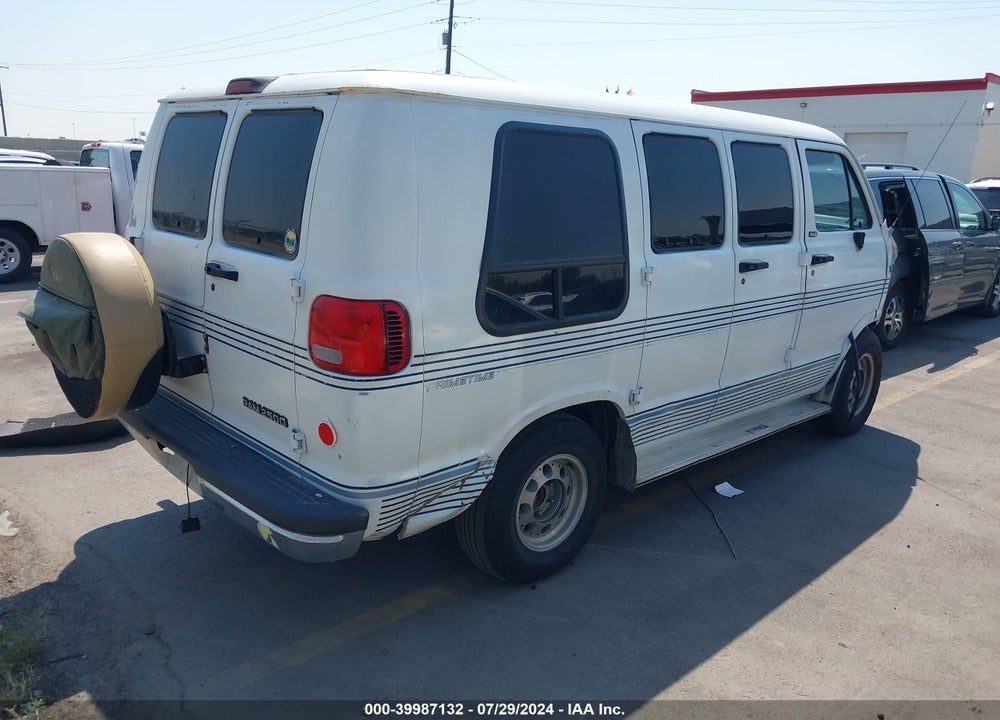 1995 DODGE RAM VAN B2500 VIN: 2B6HB21X0SK553371