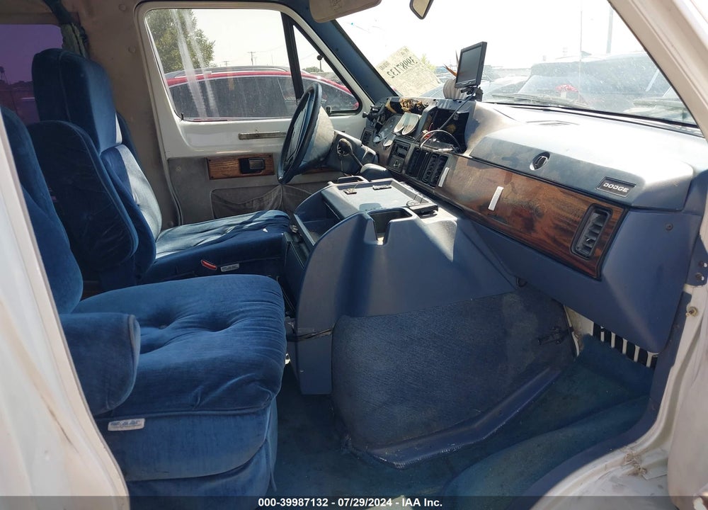 1995 DODGE RAM VAN B2500 VIN: 2B6HB21X0SK553371