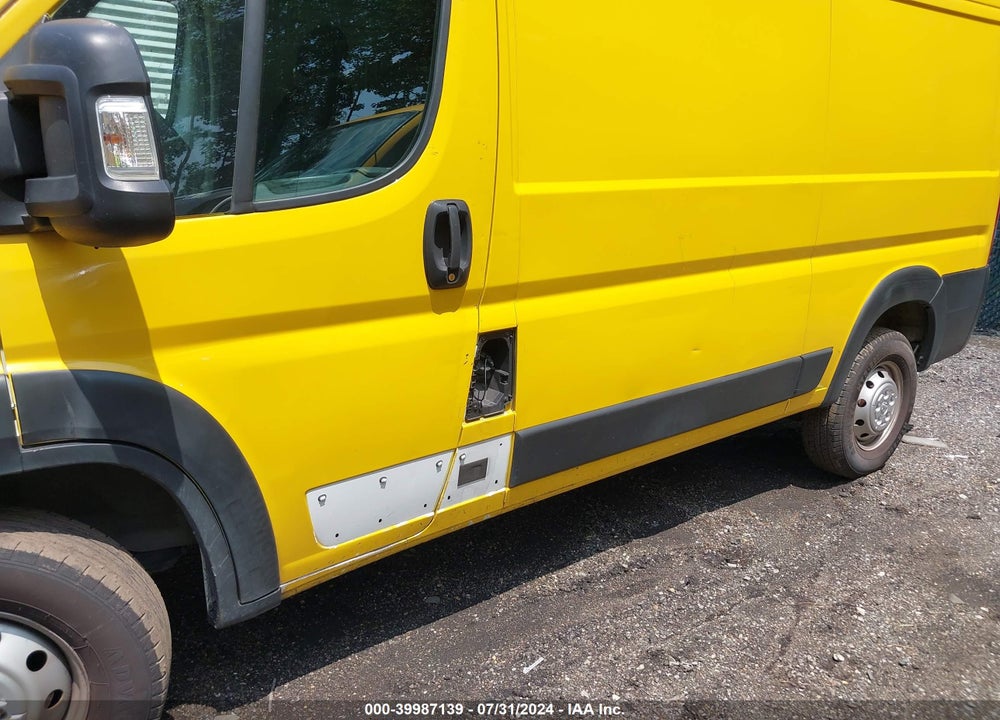 2021 RAM PROMASTER 1500 HIGH ROOF 136 WB VIN: 3C6ERVBG8ME505582