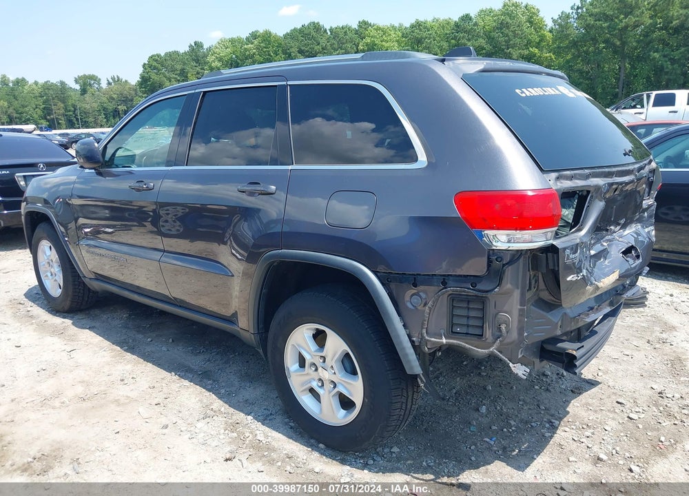 2017 JEEP GRAND CHEROKEE LAREDO 4X4 VIN: 1C4RJFAG5HC632215