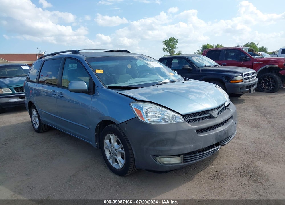 2005 TOYOTA SIENNA XLE VIN: 5TDZA22C75S260875