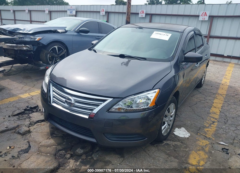 2014 NISSAN SENTRA S VIN: 3N1AB7AP9EY227089