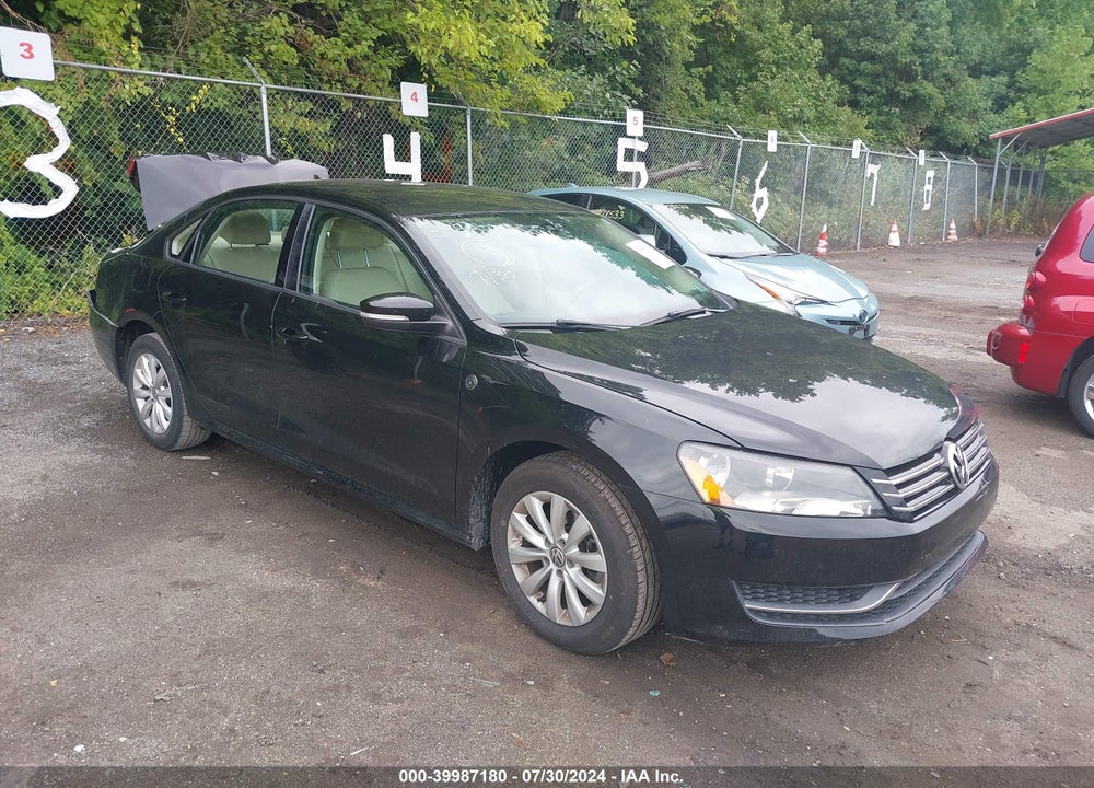 2014 VOLKSWAGEN PASSAT 1.8T WOLFSBURG EDITION VIN: 1VWAT7A39EC061122