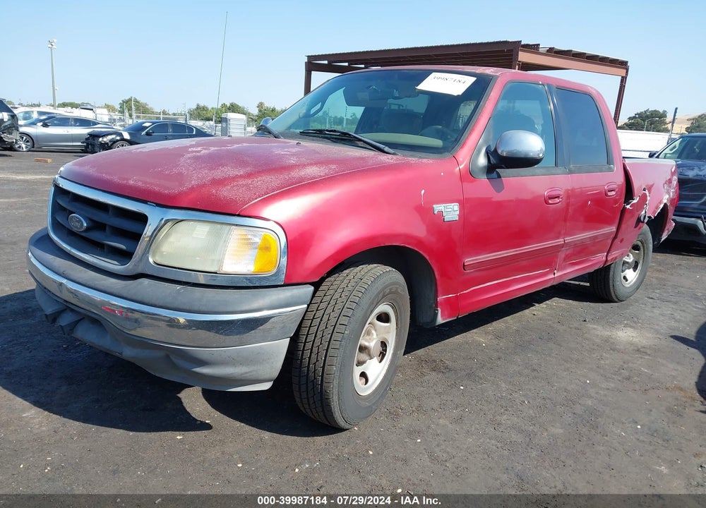 2002 FORD F-150 LARIAT/XLT VIN: 1FTRW07L02KB62997