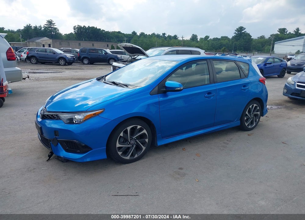 2018 TOYOTA COROLLA IM VIN: JTNKARJEXJJ561799