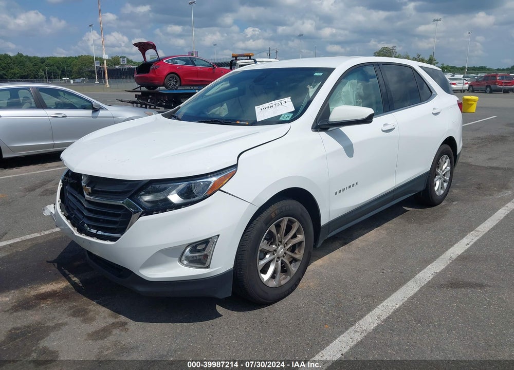 2020 CHEVROLET EQUINOX FWD LT 1.5L TURBO VIN: 2GNAXKEV7L6183707