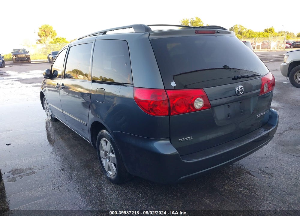 2007 TOYOTA SIENNA LE VIN: 5TDZK23C47S004367