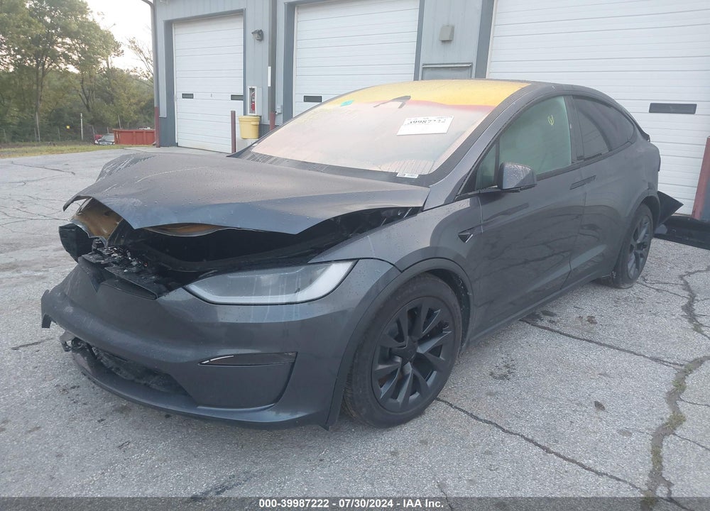 2023 TESLA MODEL X DUAL MOTOR ALL-WHEEL DRIVE/STANDARD RANGE VIN: 7SAXCBE55PF415948