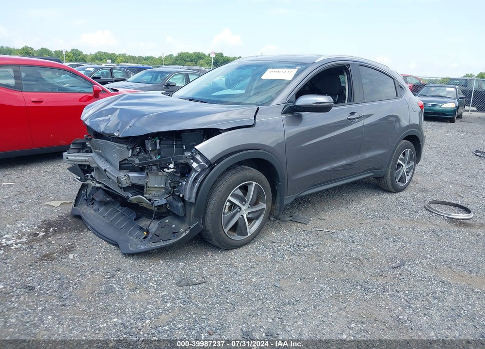 2022 HONDA HR-V AWD EX VIN: 3CZRU6H52NM723250