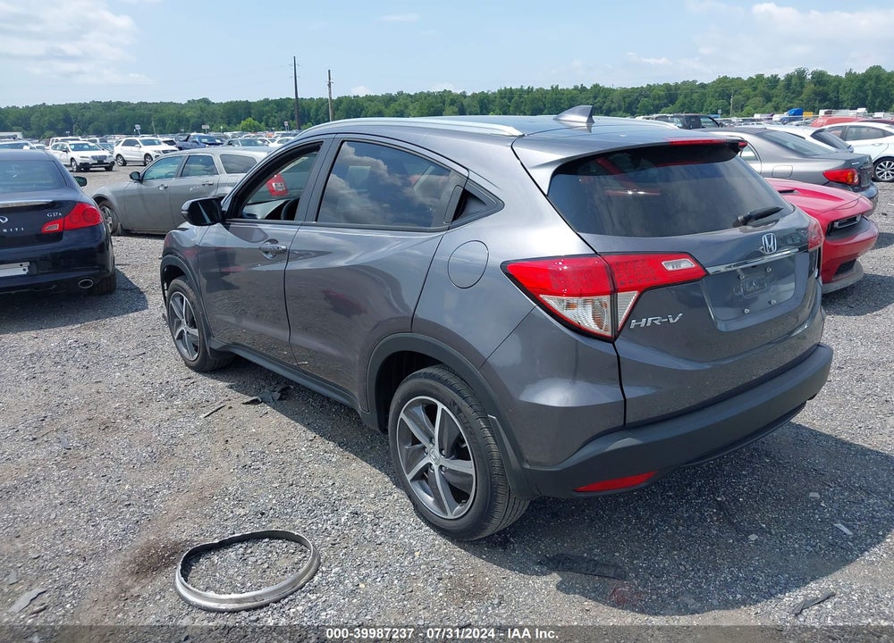 2022 HONDA HR-V AWD EX VIN: 3CZRU6H52NM723250