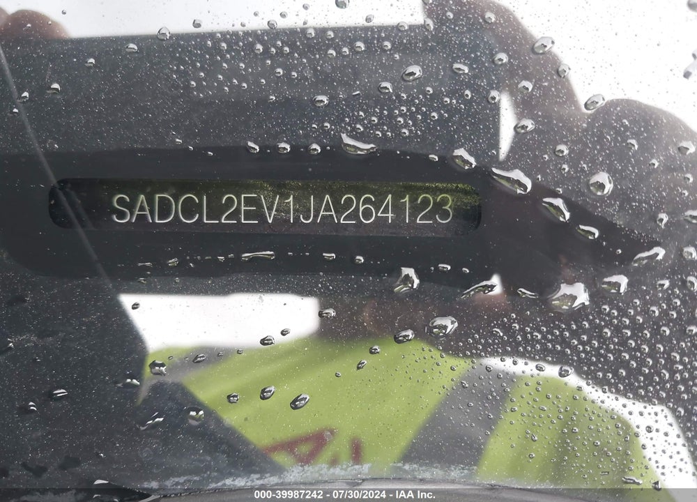 2018 JAGUAR F-PACE 35T R-SPORT VIN: SADCL2EV1JA264123