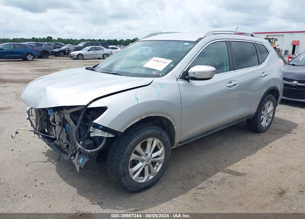 2015 NISSAN ROGUE SV VIN: 5N1AT2MK8FC897185