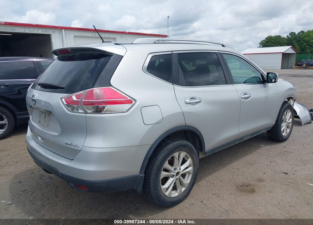 2015 NISSAN ROGUE SV VIN: 5N1AT2MK8FC897185