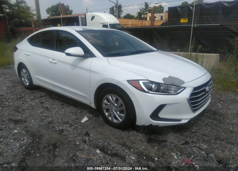 2018 HYUNDAI ELANTRA SE VIN: 5NPD74LFXJH233344
