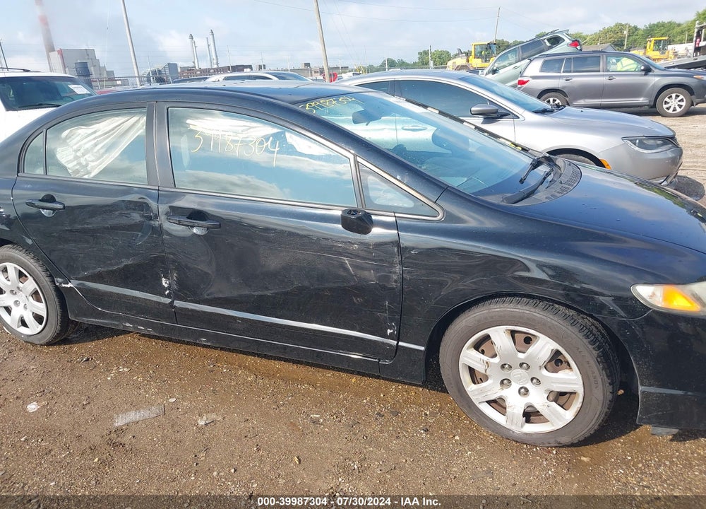 2011 HONDA CIVIC LX VIN: 2HGFA1F57BH508871