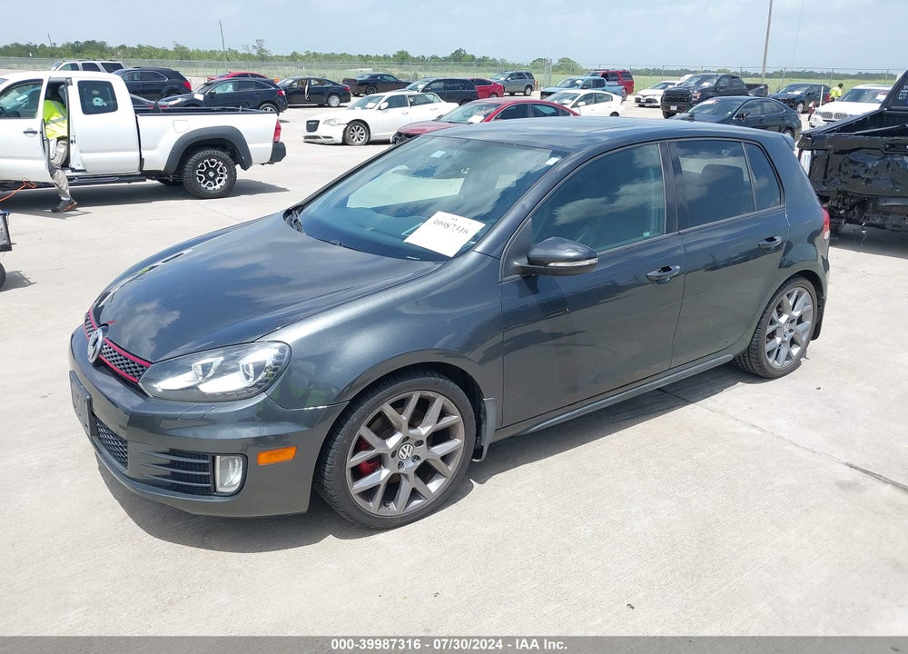 2013 VOLKSWAGEN GTI DRIVERS EDITION VIN: WVWHV7AJ3DW137506