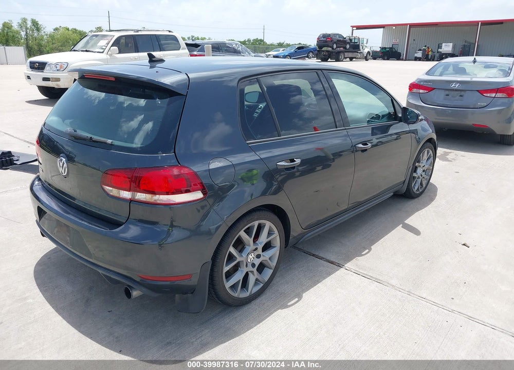 2013 VOLKSWAGEN GTI DRIVERS EDITION VIN: WVWHV7AJ3DW137506