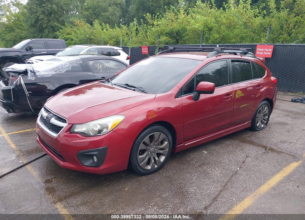2013 SUBARU IMPREZA 2.0I SPORT PREMIUM VIN: JF1GPAL61D2217203