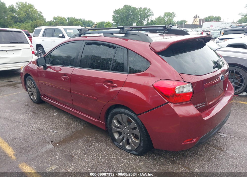 2013 SUBARU IMPREZA 2.0I SPORT PREMIUM VIN: JF1GPAL61D2217203