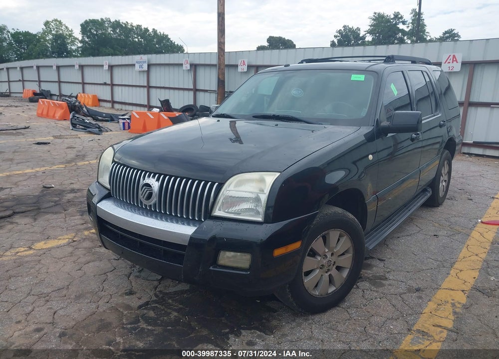2007 MERCURY MOUNTAINEER VIN: 4M2EU47E47UJ08640