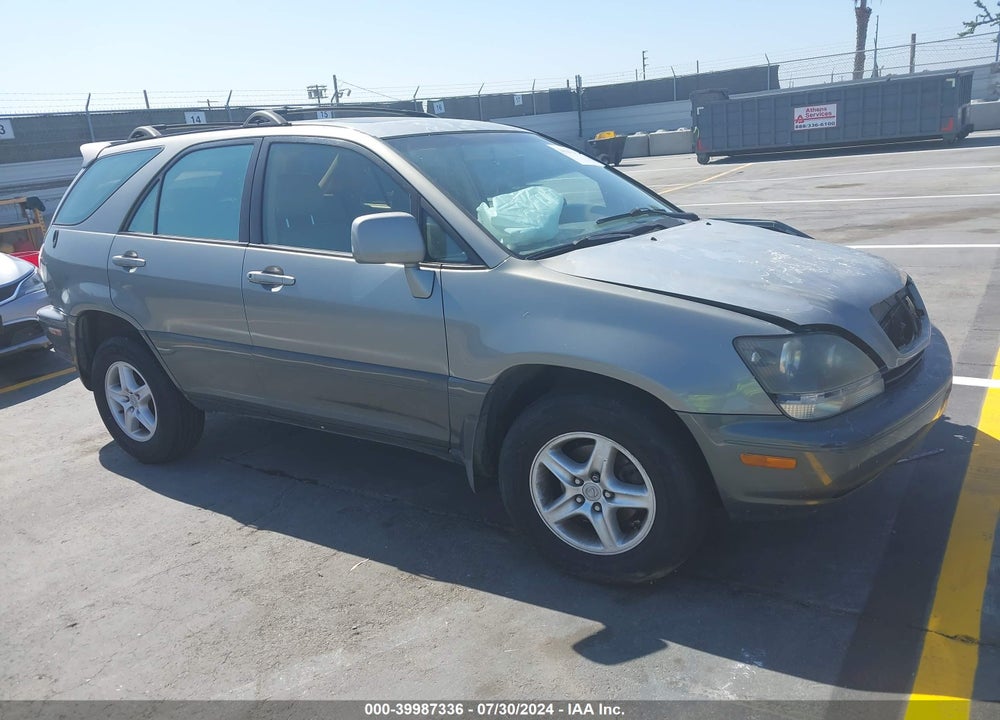 2000 LEXUS RX 300 VIN: JT6GF10UXY0054074