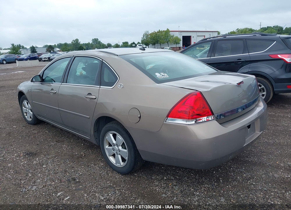 2007 CHEVROLET IMPALA VIN: 2G1WT58K179304869