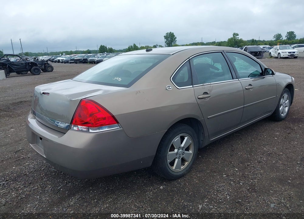2007 CHEVROLET IMPALA VIN: 2G1WT58K179304869