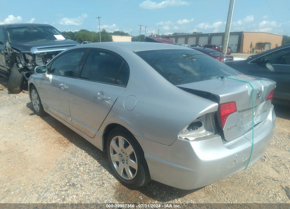 2008 HONDA CIVIC SDN LX VIN: 1HGFA16518L066732