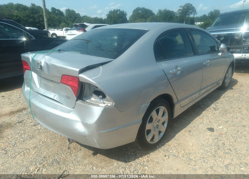 2008 HONDA CIVIC SDN LX VIN: 1HGFA16518L066732
