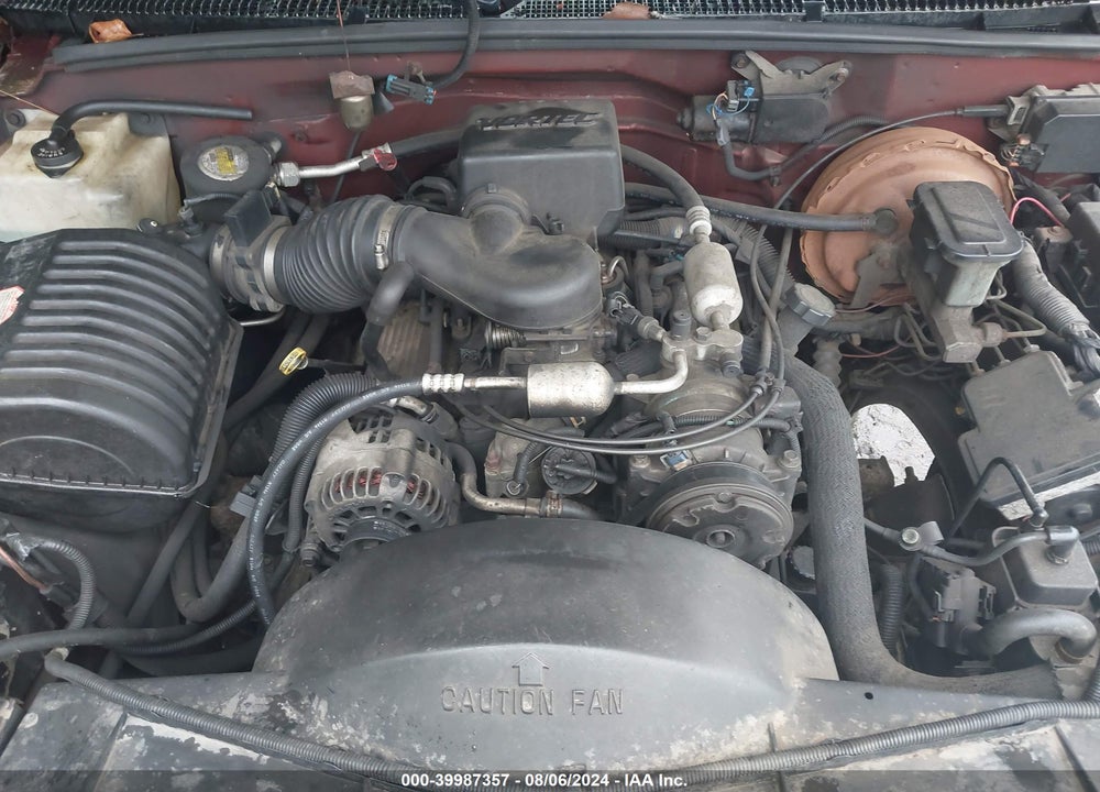 1998 GMC SIERRA 1500 SL WIDESIDE VIN: 2GTEK19RXW1509095