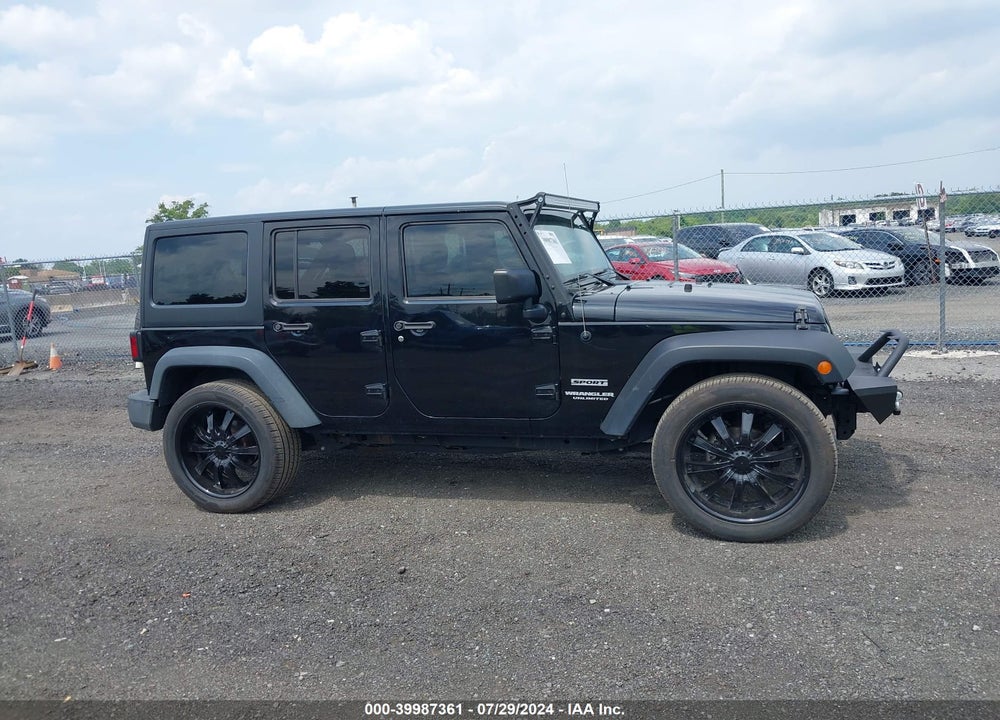 2015 JEEP WRANGLER UNLIMITED SPORT VIN: 1C4BJWDG3FL642266