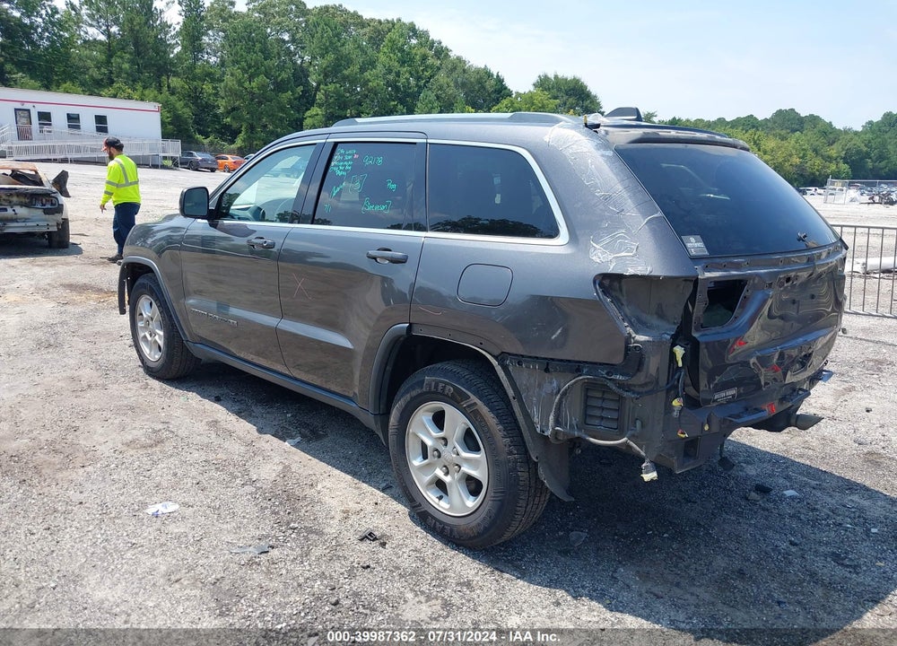 2017 JEEP GRAND CHEROKEE LAREDO 4X2 VIN: 1C4RJEAG3HC813372