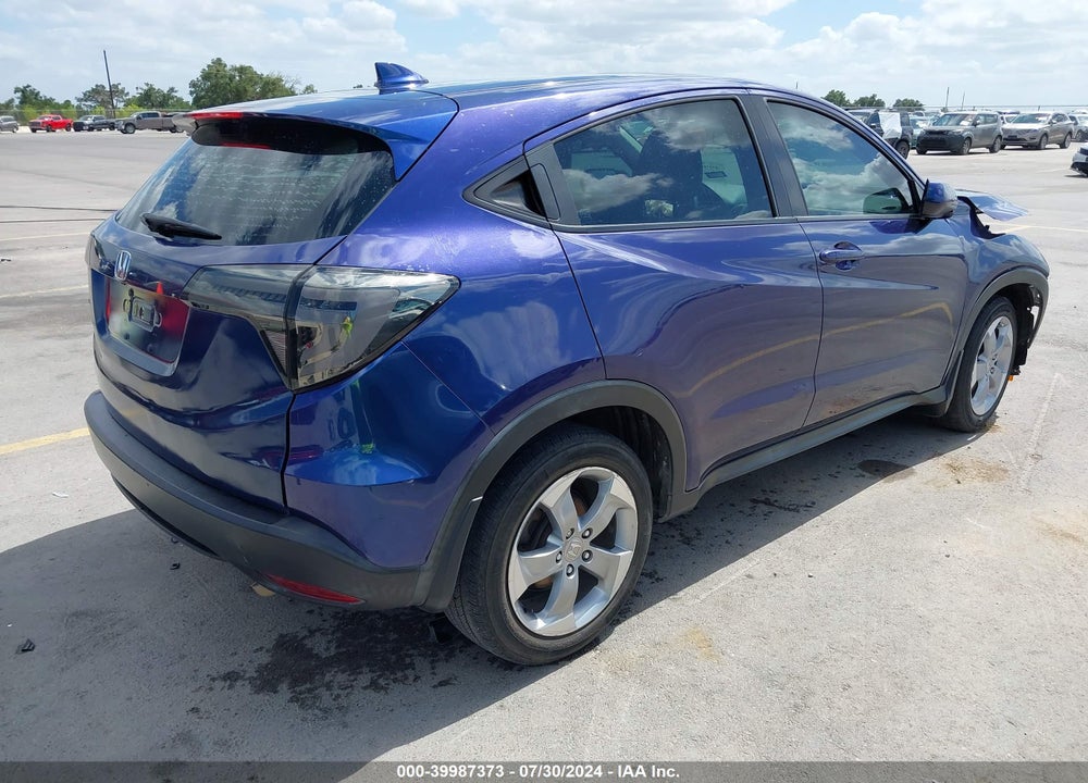 2016 HONDA HR-V VIN: 3CZRU5H31GM756185