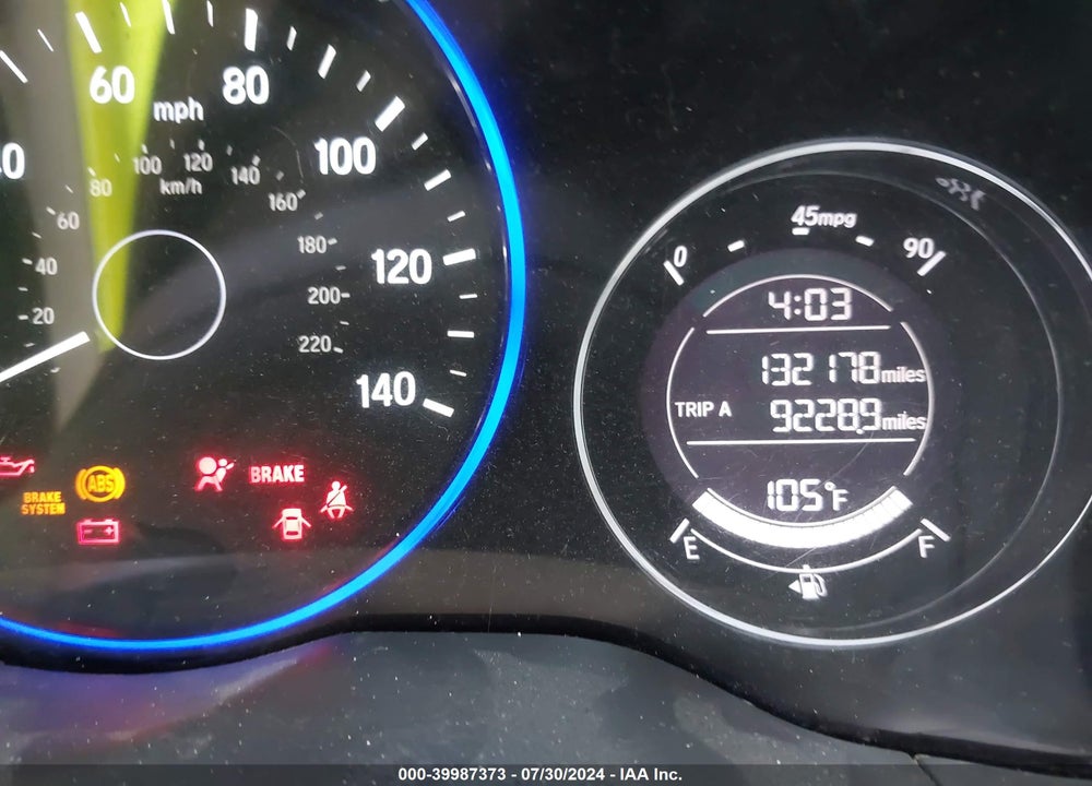 2016 HONDA HR-V VIN: 3CZRU5H31GM756185