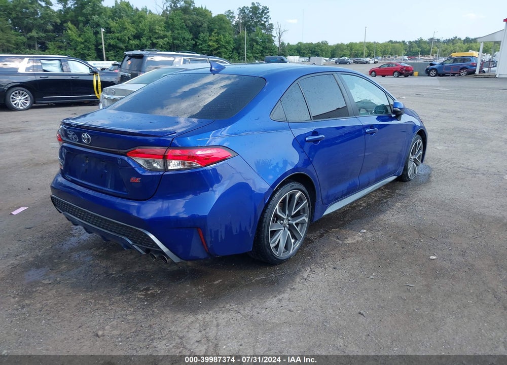 2021 TOYOTA COROLLA SE VIN: JTDP4MCE7MJ059788