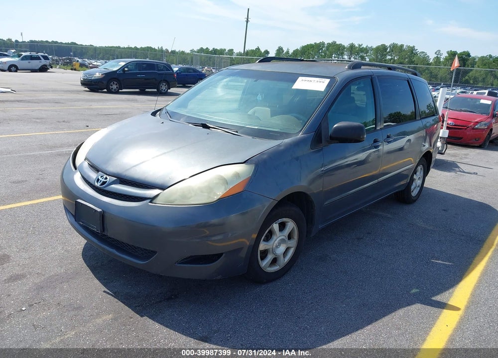 2006 TOYOTA SIENNA LE VIN: 5TDZA23C66S440901