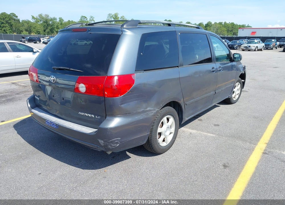 2006 TOYOTA SIENNA LE VIN: 5TDZA23C66S440901