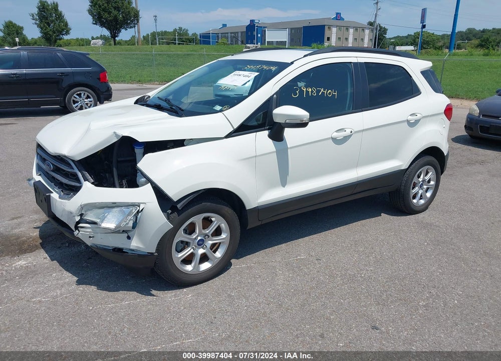 2020 FORD ECOSPORT SE VIN: MAJ6S3GL9LC361323