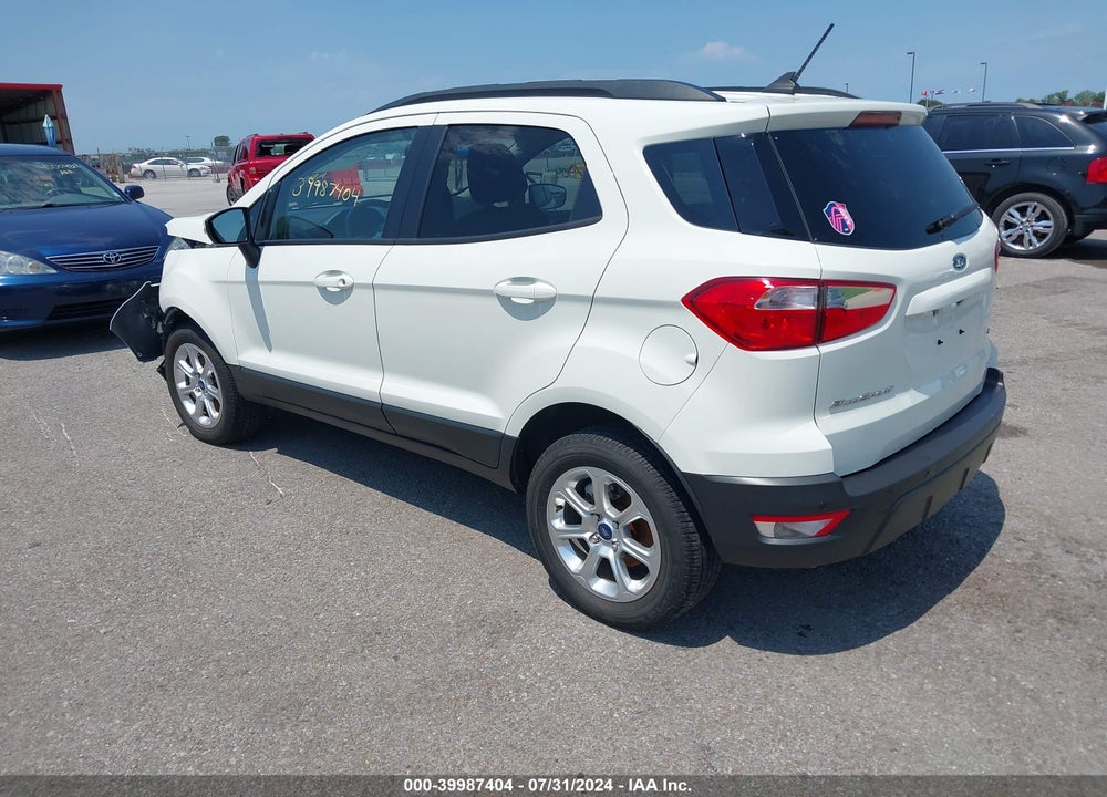 2020 FORD ECOSPORT SE VIN: MAJ6S3GL9LC361323