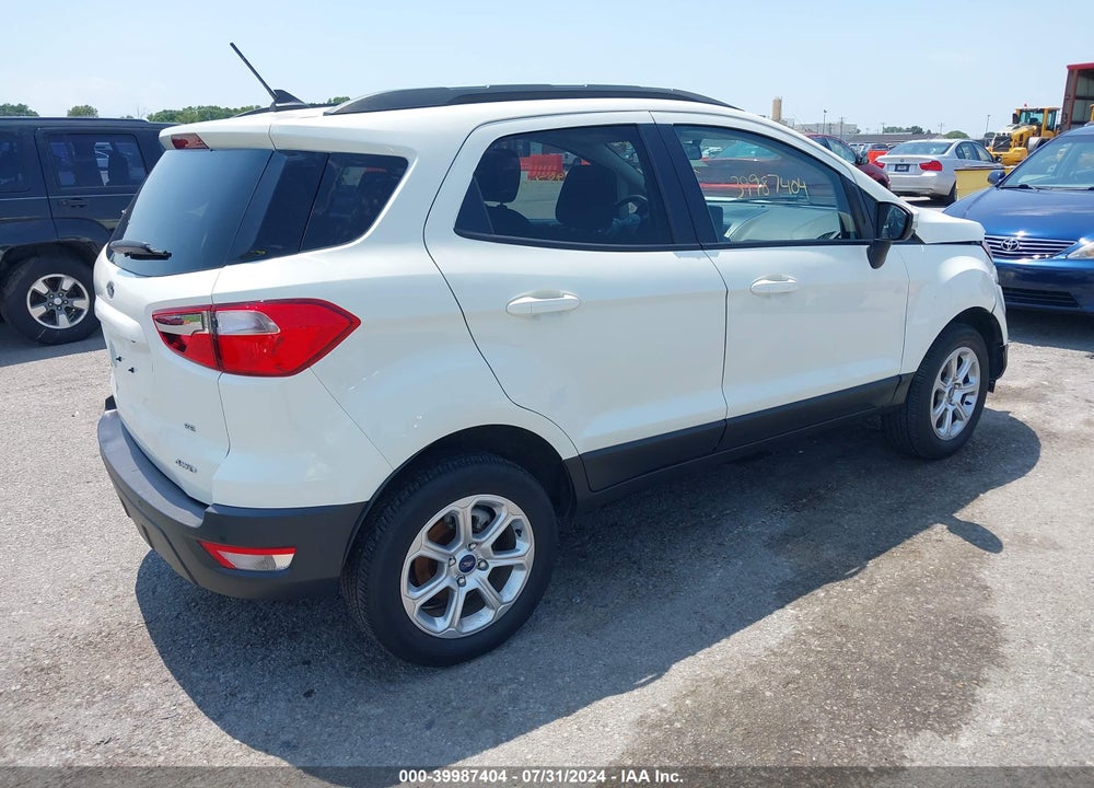 2020 FORD ECOSPORT SE VIN: MAJ6S3GL9LC361323