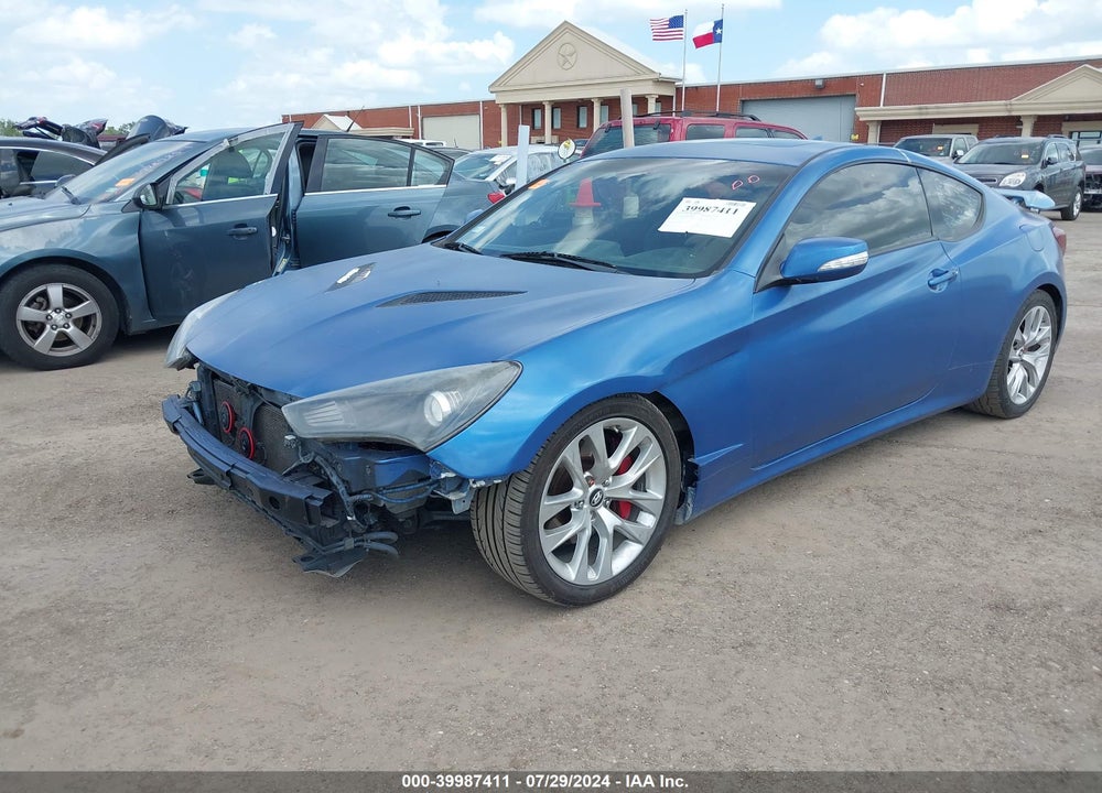 2013 HYUNDAI GENESIS 3.8 TRACK VIN: KMHHU6KJ6DU095058
