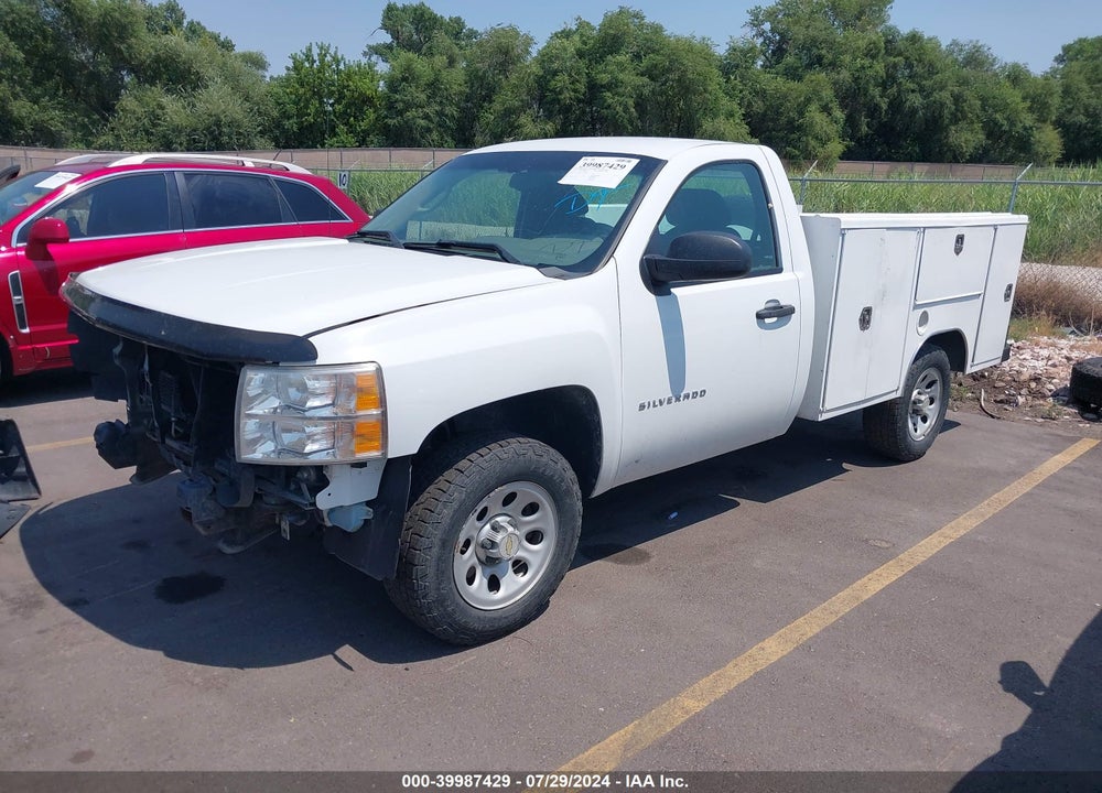 2013 CHEVROLET SILVERADO 1500 WORK TRUCK VIN: 1GCNCPEA4DZ371350
