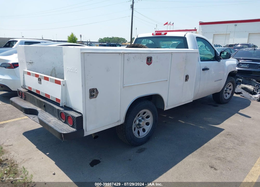 2013 CHEVROLET SILVERADO 1500 WORK TRUCK VIN: 1GCNCPEA4DZ371350