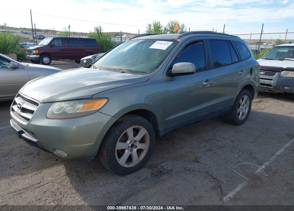 2007 HYUNDAI SANTA FE LIMITED/SE VIN: 5NMSH13E37H004214